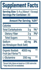 NativePath Native Fiber Ingredients